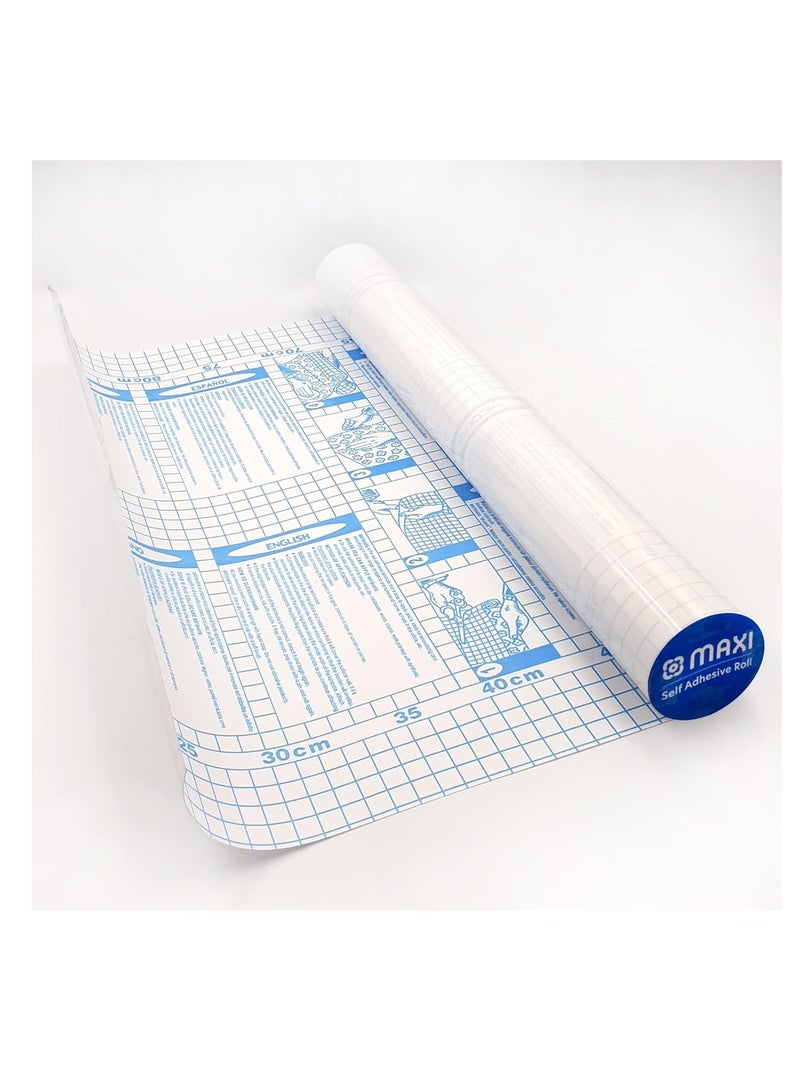 Maxi Clear Self Adhesive Roll 5 Meter Length - Image 2