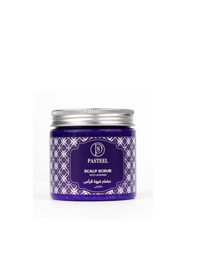 PASTEEL Lavender Scalp Scrub 250ml - Made in Morocco