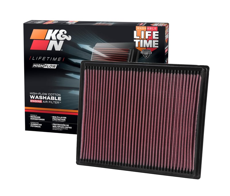 KN HighFlow Original Lifetime Engine Air Filter Increase Power Compatible with 20042021 NissanInfiniti Pathfinder Frontier NV1500 NV2500 NV3500 Armada Titan Xterra QX56 332286