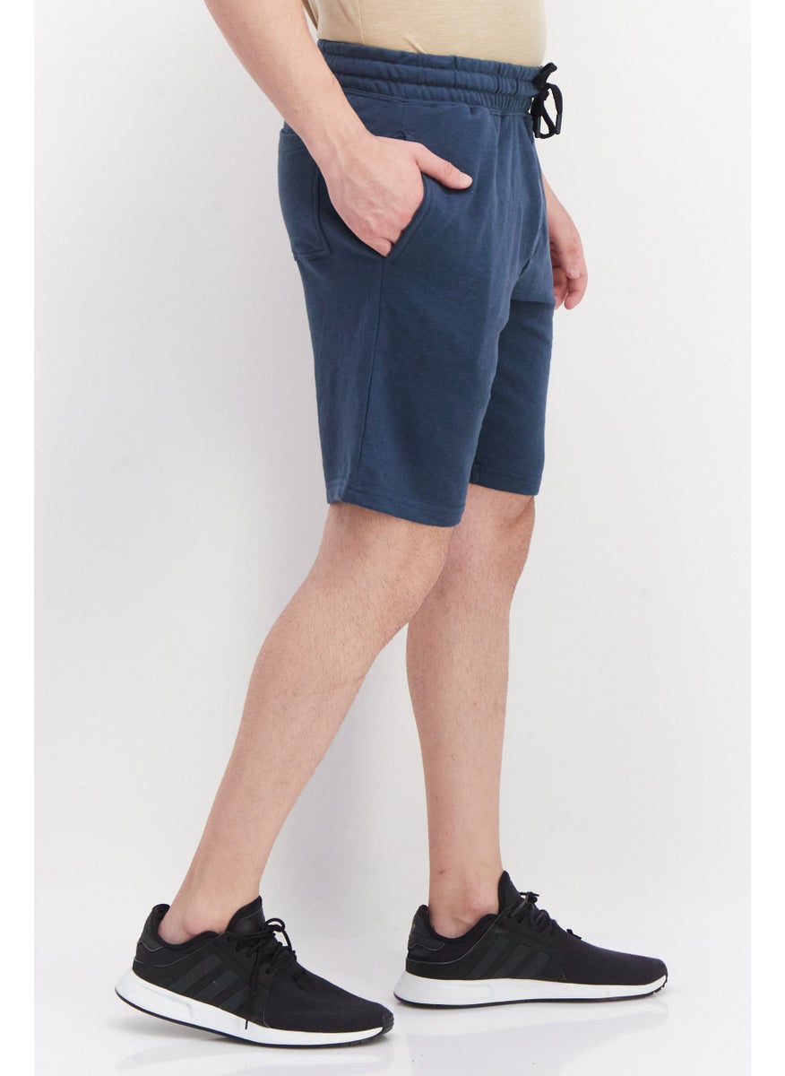 Kenneth Cole Men Plain Basic Short, Teal  - Image 4