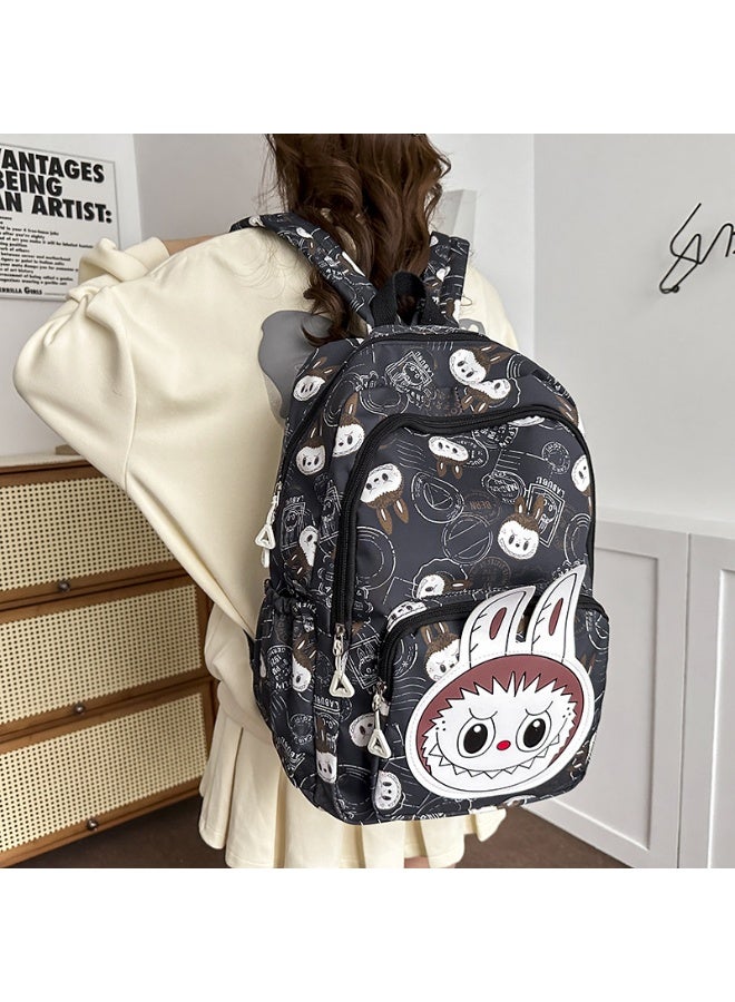 A backpack for girls with a beautiful and unique cartoon design. - Image 2