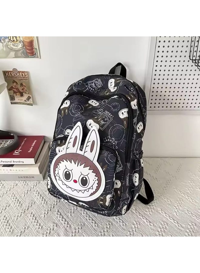 A backpack for girls with a beautiful and unique cartoon design. - Image 3