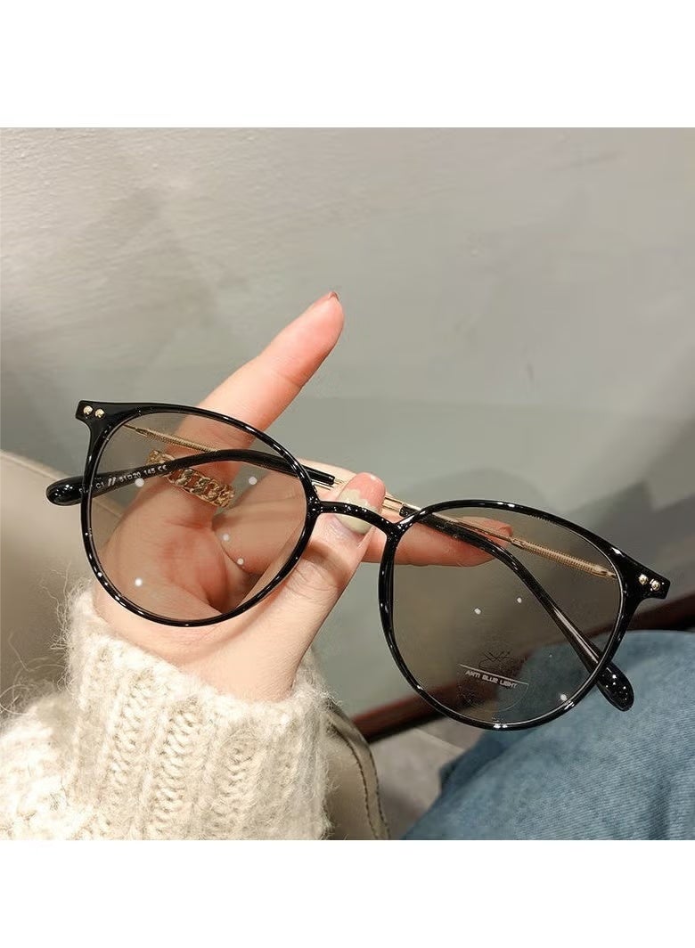 كيو زد عدسات قراءة/نظارات مكبرة مضادة للضوء الأزرق للكمبيوتر - ناعمة وخفيفة الوزن - تغيير اللون على ثلاث مراحل - مناسبة لكل من الرجال والنساء - أكثر ملاءمة لموظفي المكاتب - Image 1