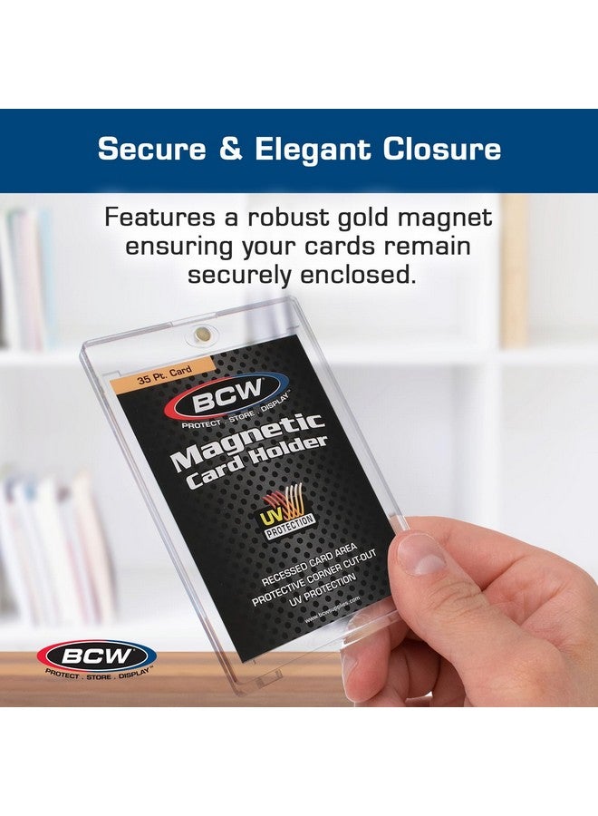 BCW 35 PT Magnetic Trading Card Holder - 40 Pack | Durable Protective Card Protector & Collectible Card Case - Image 4
