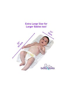 Babyworks Babywork Bamboo Change Pad Liners Piece Of 0  - Image 2