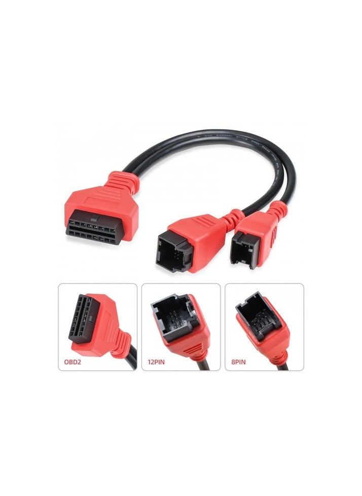 Generic - FCA Gateway Chrysler's Bypass 12+8 Universal Adapter Cable Adapter for Launch X431 X431 V, X431 V+, Pro3s+, Pro3 Ace, Diagzone pro, xpro5, xdiag, Thinkcar, Xtool - Image 1
