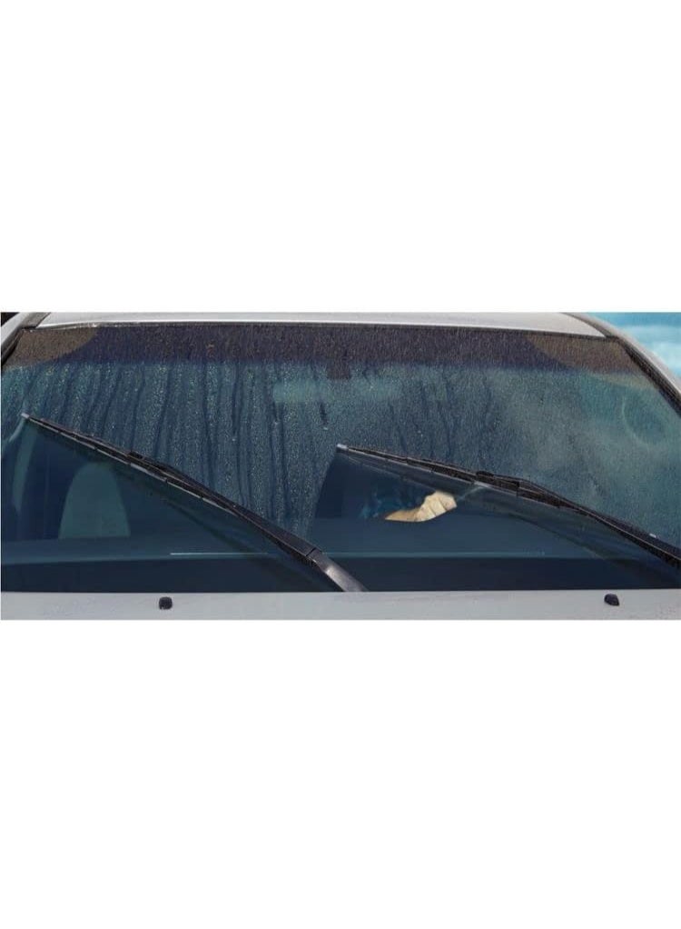 فيوماكس شفرات مساحات زجاج السيارة الأمامية من فيو ماكس - شفرات مساحات تقليدية بإطار معدني وحافة من المطاط الطبيعي، أداء تنظيف قوي، مسح صامت بدون خطوط، مساحات زجاج أمامية مقاومة للتآكل لجميع الأحوال الجوية للسيارات وسيارات الدفع الرباعي والشاحنات الصغيرة - Image 5