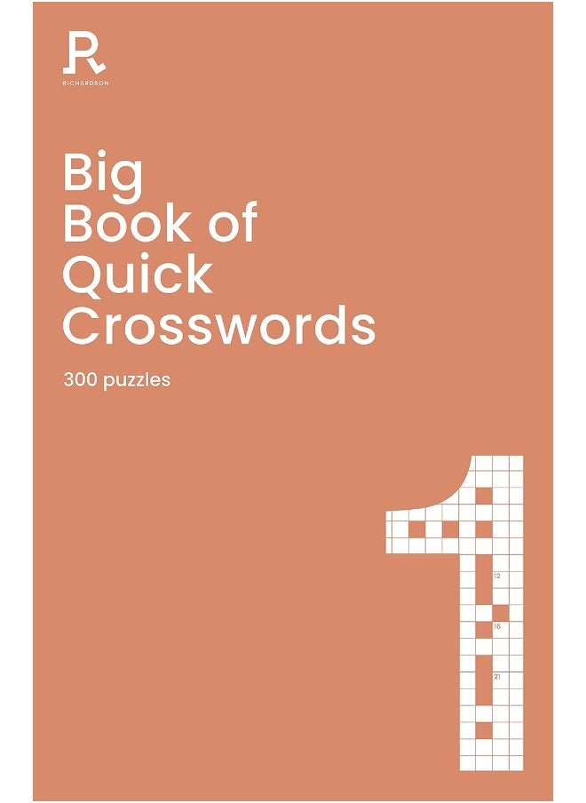 Big Book of Quick Crosswords Book 1: a bumper crossword book for adults containing 300 puzzles  - Image 1
