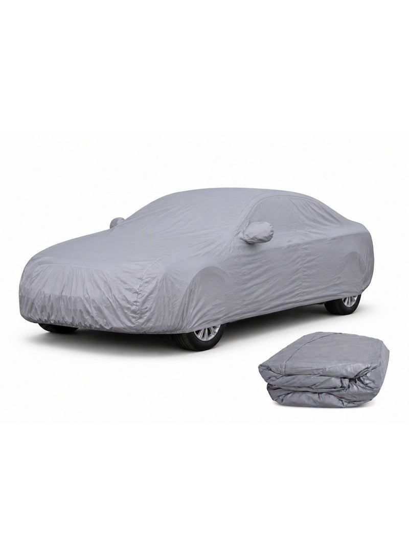 SolidX Car Body Cover – All Weather Waterproof, UV Sun Protection & Dustproof Cover for Full-Size Luxury Sedans - Image 1