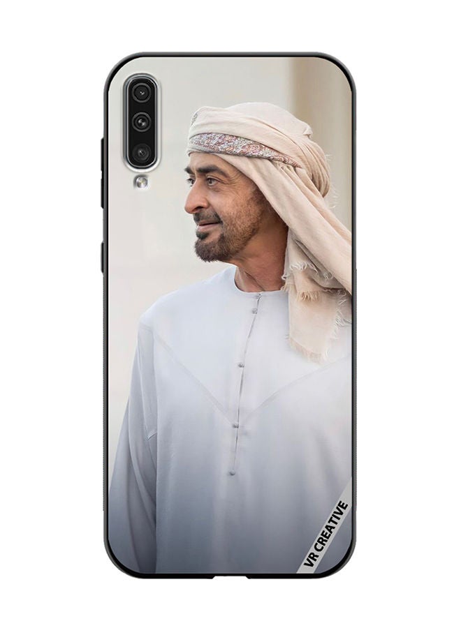 VR CREATIVE Protective Case Cover For Samsung Galaxy A50/A50s Sheikh Mohamed Bin Zayed Al Nahyan Design Multicolour - Image 1