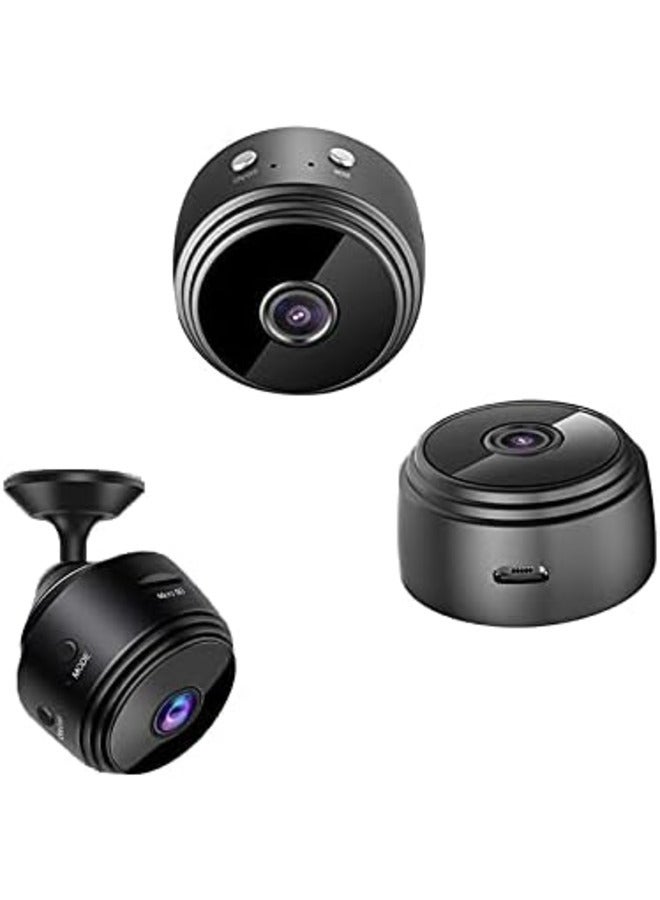Generic Mini Wireless Camera Home Security Camera1080P HD with Night Vision & Motion Detection & Phone Application & Built-in Battery Cat Dog Camera Room Camera for Pet or Home Security  - Image 2