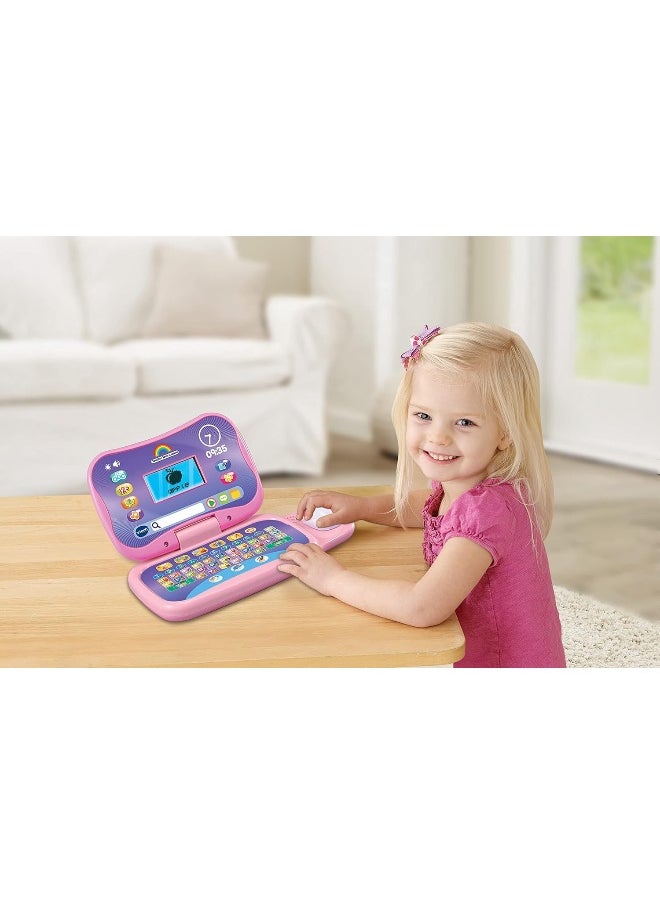 vtech Toddler Tech Laptop, Pink Interactive Educational Computer Toy, 20 Games For Pre-School Children, Learn Alphabet  - Image 3