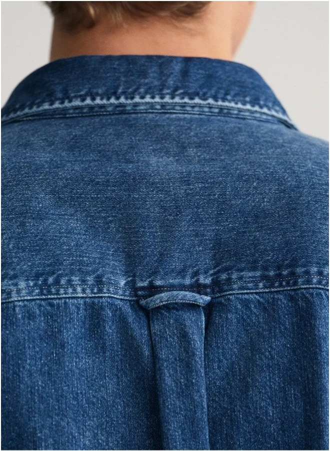 GANT Gant Oversized Denim Shirt