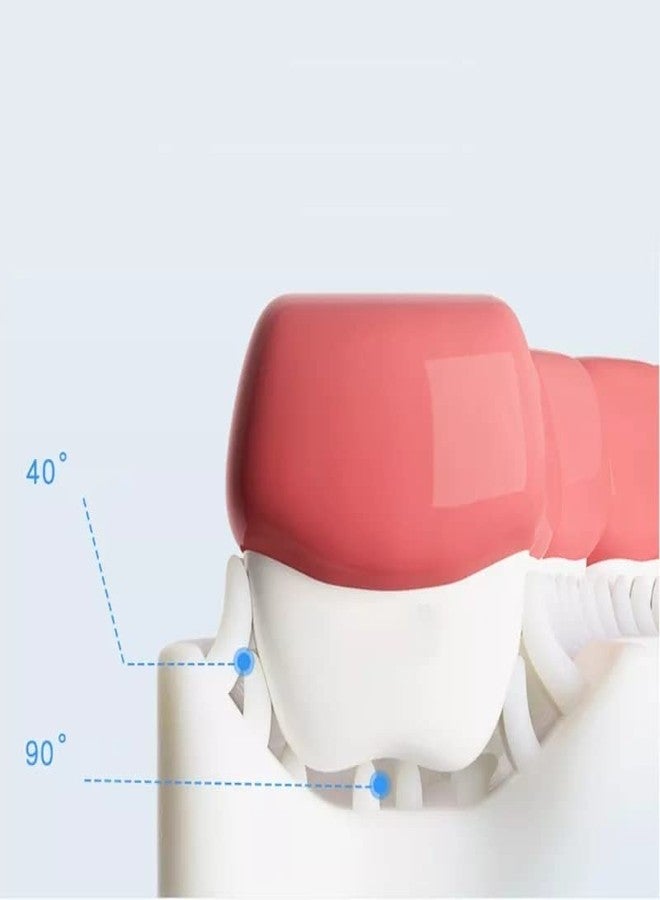 Veki Kids U Shaped Silicone Toothbrush for Manual Whitening (Blue) - Image 4