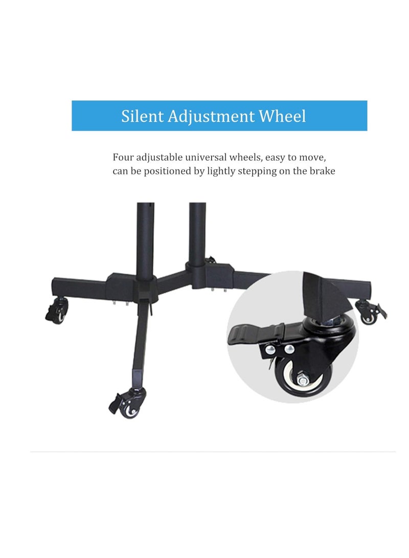 ELTRAZONE TV CART Camera shelf & AV shelf included. TV cart is ideal for commercial use in offices, schools, hotels, airports, laboratories, lobbies, hospitals, churches - Image 5