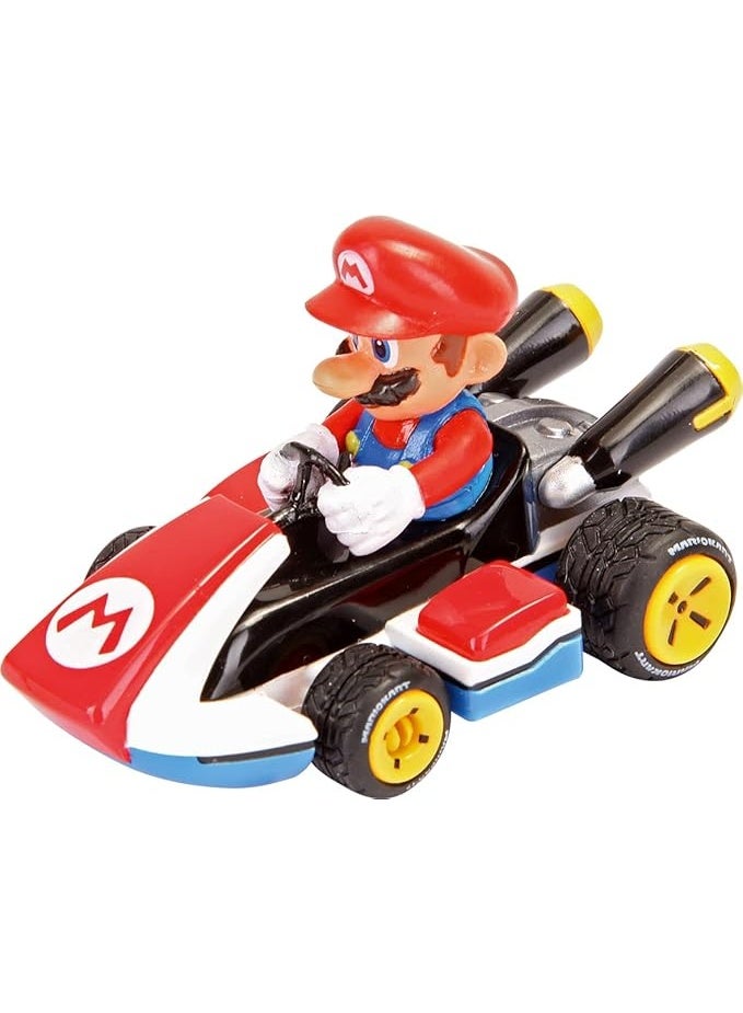 كاريرا Carrera Pull & Speed 15818404 Official Licensed Kids Mario Kart Toy Car Pull Back Vehicle for Ages 3 and Up - Mario - Image 2