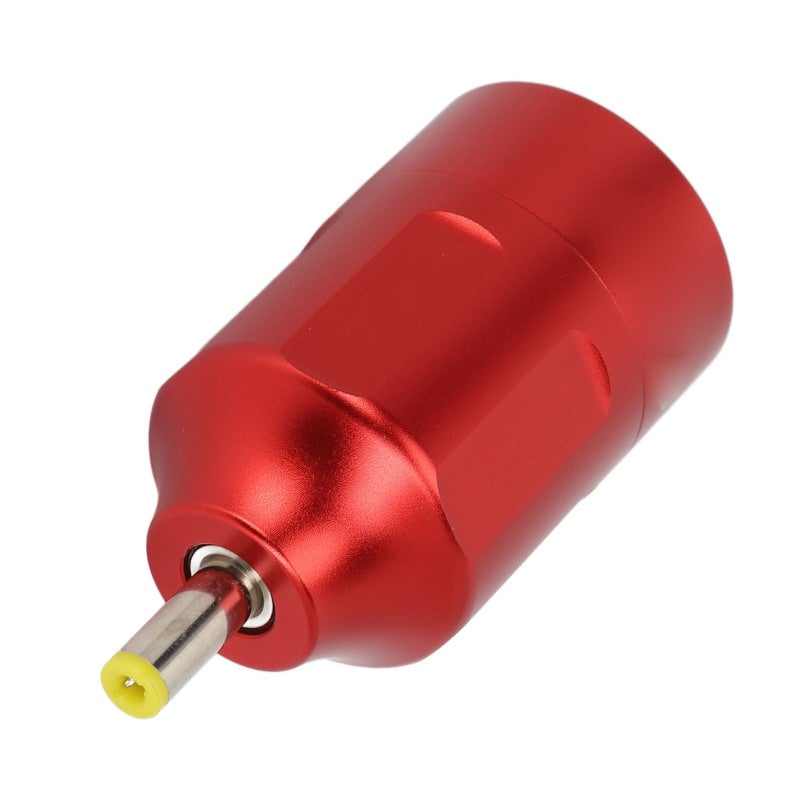 Wireless Tattoo Power Supply DC Interface 1300mAh Capacity LED Screen Tattoo Machine Battery Red - Image 1