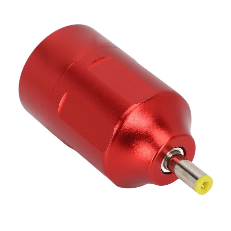 Wireless Tattoo Power Supply DC Interface 1300mAh Capacity LED Screen Tattoo Machine Battery Red - Image 4