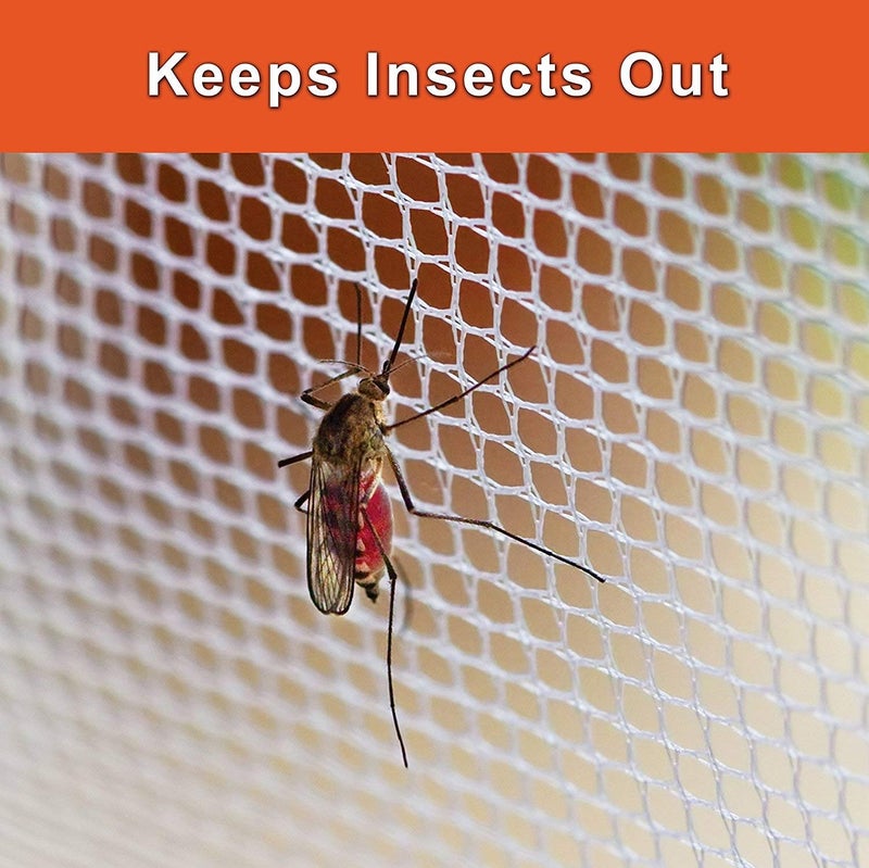 Buyagian Mosquito Net Canopy for Bedroom | Breathable Fine Net for Insect Shield | Foldable Travel-Friendly Net for Bed with Special Quality Mesh for Daily Use, Blue, 8x8FT - Image 4