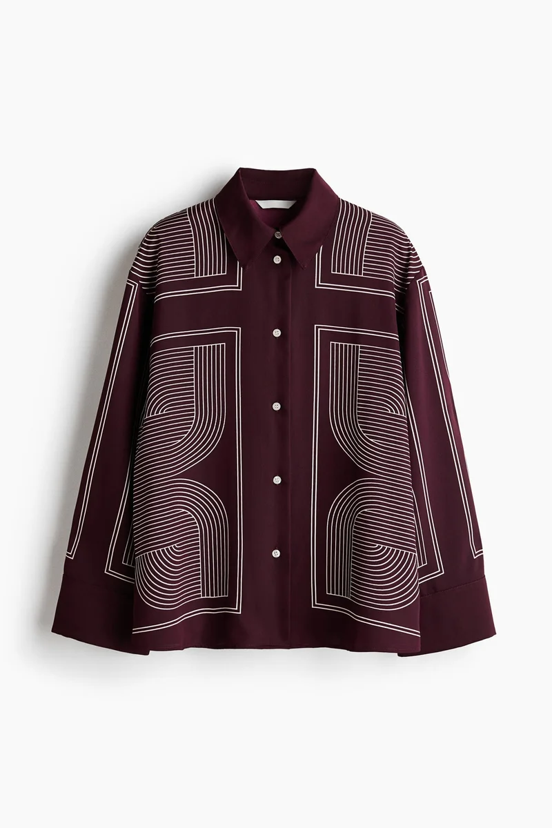 H&M Oversized twill shirt