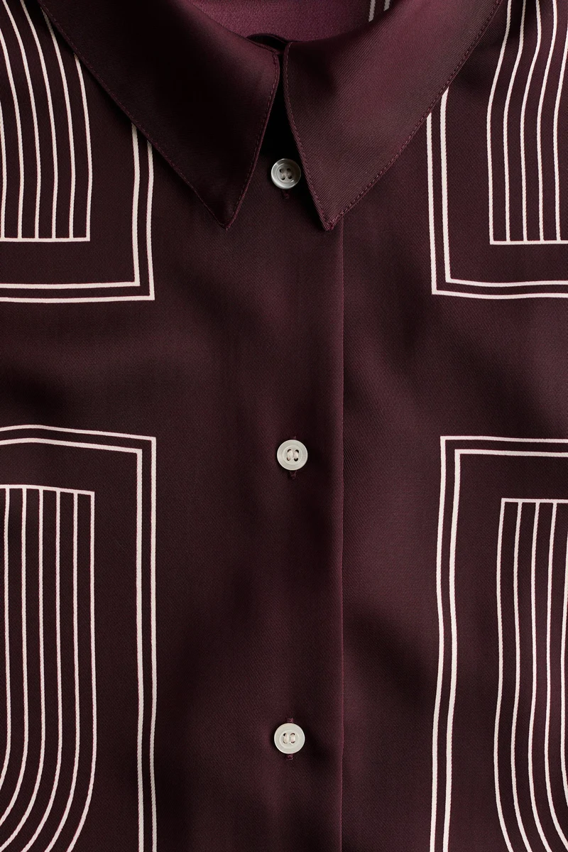 H&M Oversized twill shirt