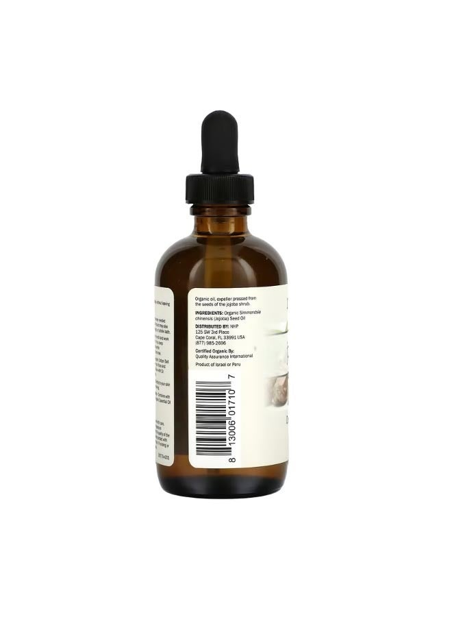 Dr. Mercola Organic Jojoba Oil 4 fl oz 118 ml - Image 2
