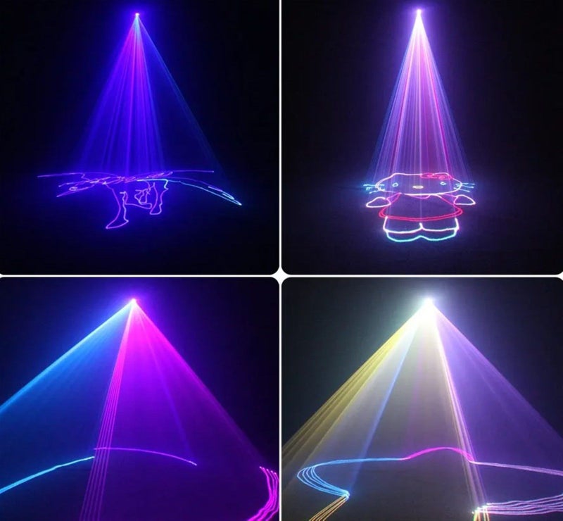 3D Animated Laser Stage Light - Image 3