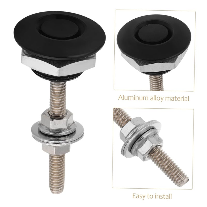 Vosarea 8Pcs Hood Bonnet Lock Latch Kit Quick Release Hood Pins for Durable Theft Protection Easy Installation Reliable - Image 3