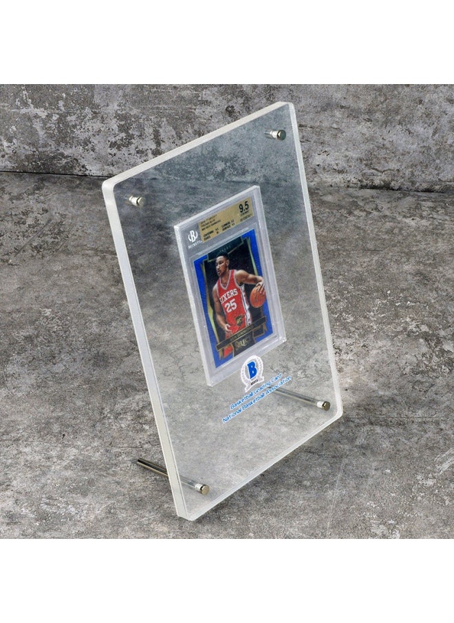 Game King PSA Baokemeng BGS Rating Card CCG Gongbo Card Star Card Exhibition Desktop Vertical Display Stand-Color:KZJ03K(PSA Football Card Thickness Within 7-13mm)  - Image 3
