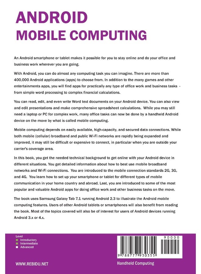 Android Mobile Computing Using Samsung Tablets and Smartphones Running Android 2.3 - Image 2