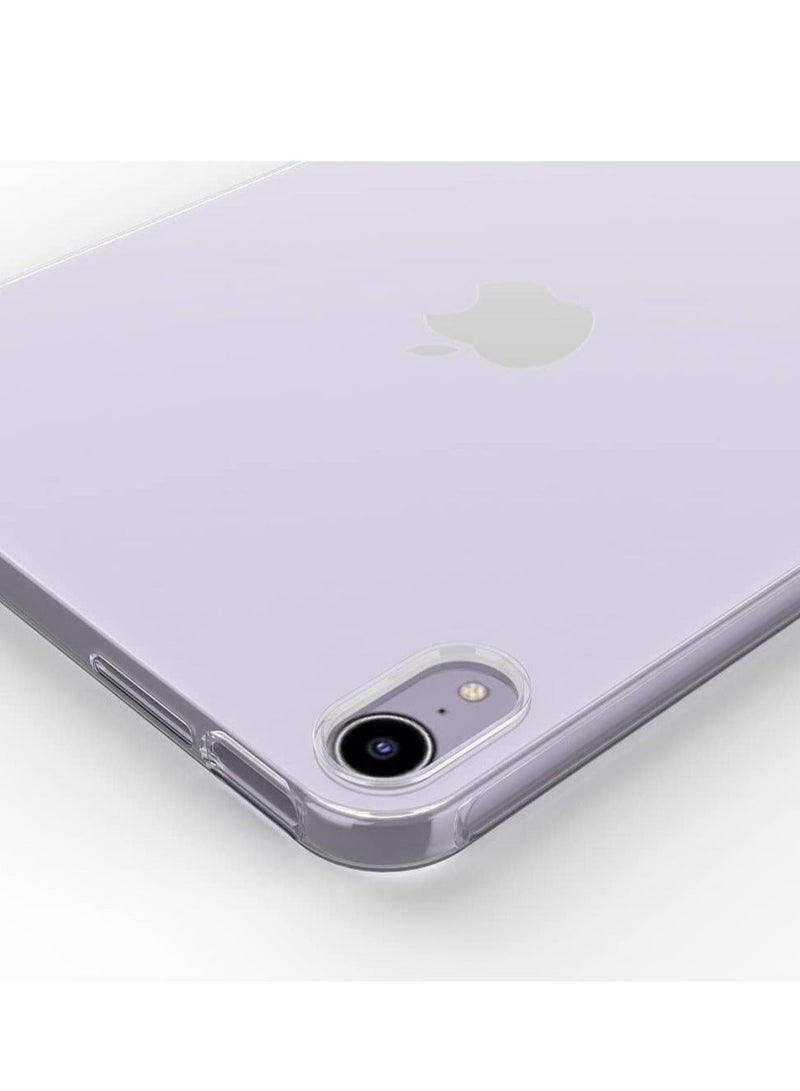 راكسوم جراب شفاف لجهاز iPad Mini 6، تصميم رفيع، غطاء واقٍ مرن ناعم من مادة TPU لجهاز iPad Mini الجيل السادس مقاس 8.3 بوصة (2021)، شفاف - Image 4