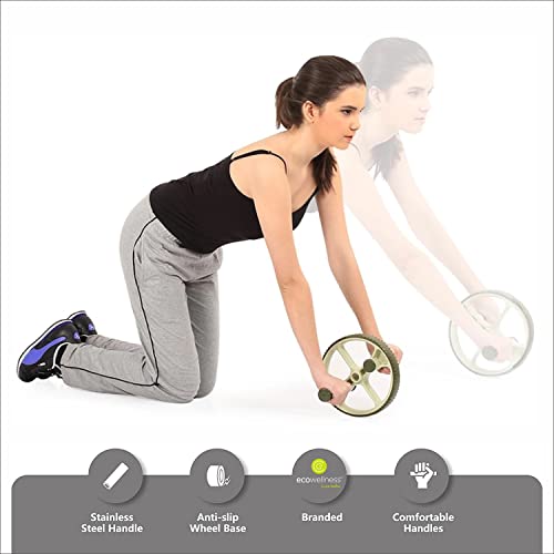 Ecowellness AB Exerciser Wheel Exercise Equipment - Image 2