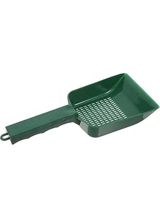 Long Aquarium Sand Scoop Plastic Handheld Tool for Efficient Gravel Debris Cleaning - Image 1