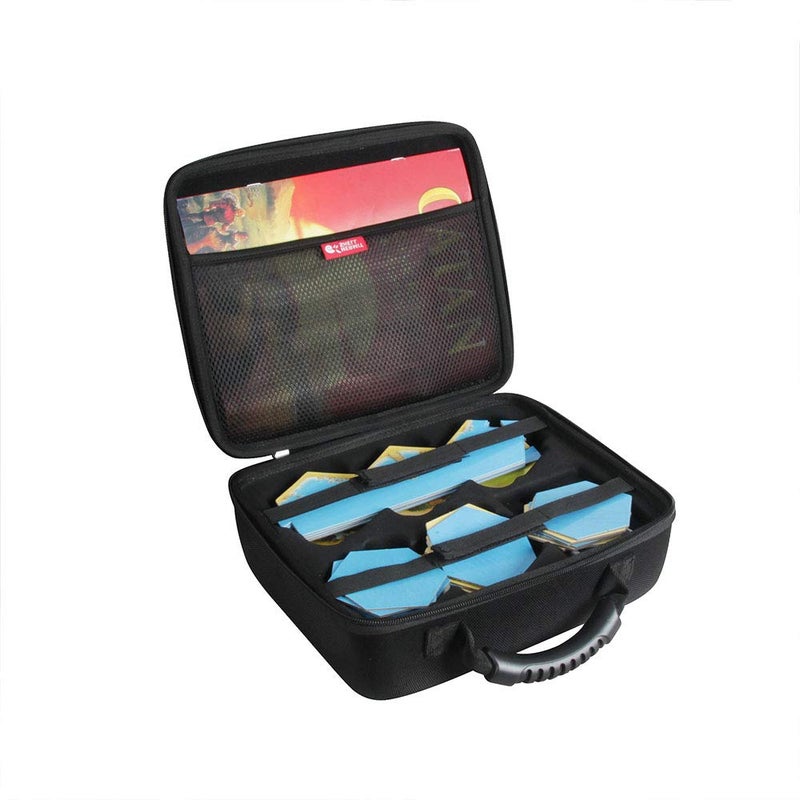 Hermitshell Hard Travel Case for Catan The Board Game  Catan Expansion  Seafarers  56 PlayerCities  Knights Not Including Cards - Image 2