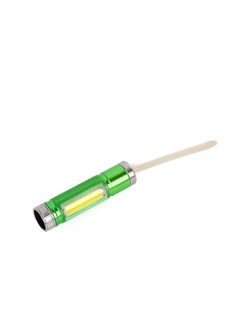 LUSTER 3pc Small flashlight with silicone hook multiple colors - Image 3