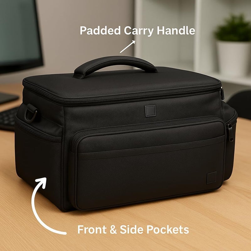 eCostConnection Extra Large Soft Padded Water Resistant Camcorder Equipment Gadget Bag/Case for Canon XA10, XA20, XA25, XH-G1s, XL2 and More Cameras Camcorders and DSLR - Image 3