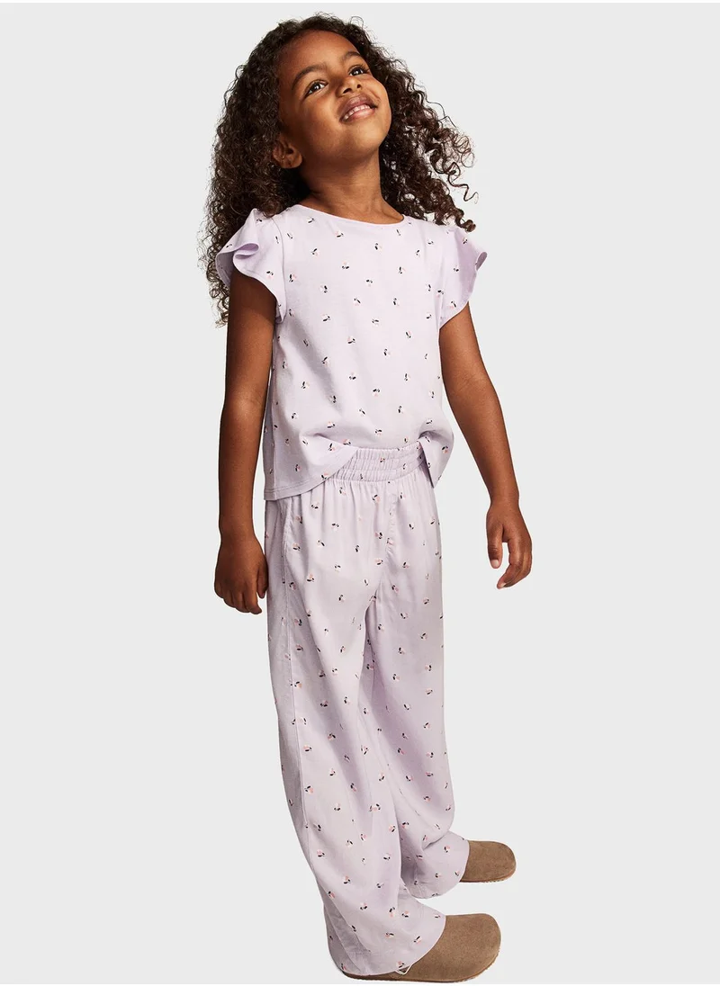 H&M Kids Printed Pants