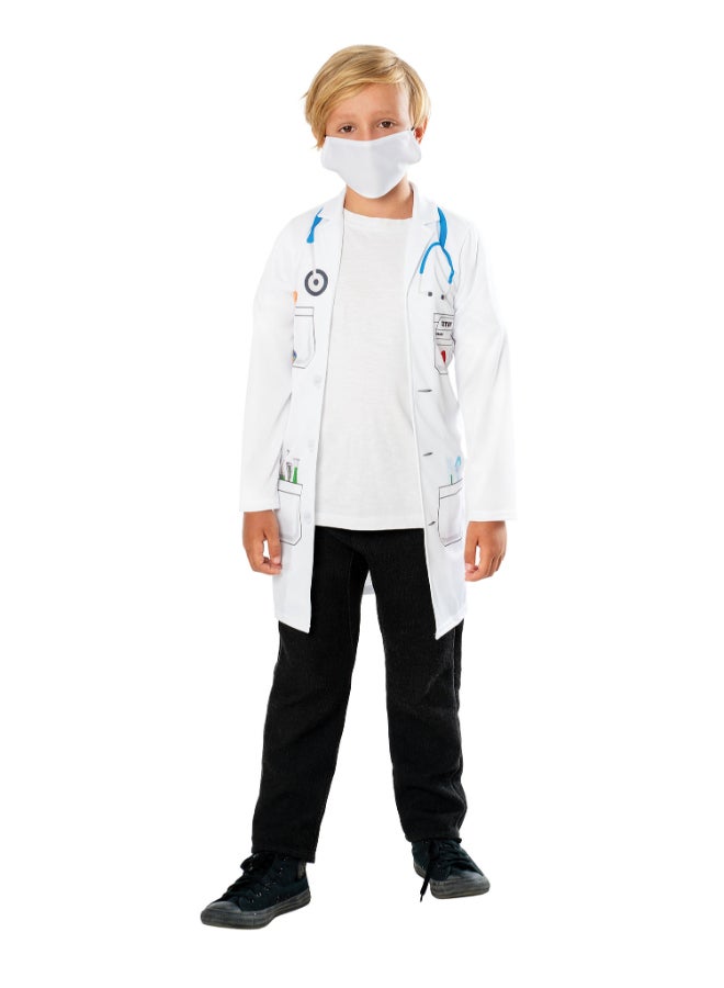 Rubies Doctor Child's Costume - Size Small (7-8 Years) - Image 1