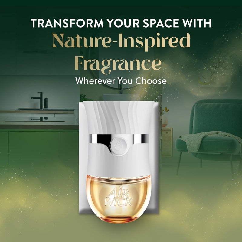 Air Wick Air Wick Plug in Scented Oil Refill, 5ct, White Sage & Mahogany, Air Freshener, Essential Oils  - Image 3