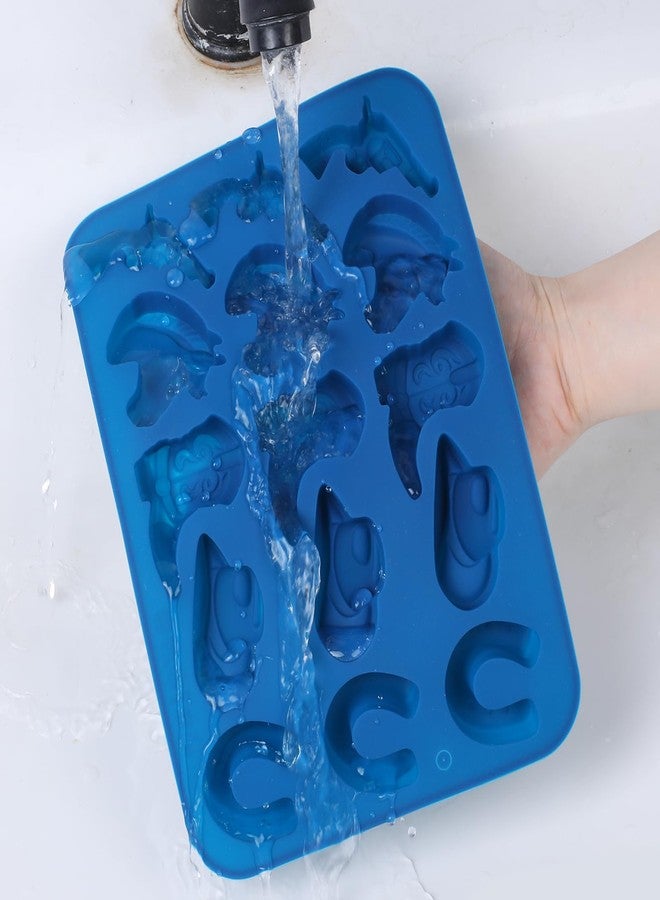 Shimmeroo Cowboy Silicone Gummy Molds, 3D Western Themed Chocolate Molds Silicone with Cowboy Horse Boots Hat Saddle Shapes for DIY Baking Cupcake Cake Candy Party Desserts Decorations(Blue) - Image 3