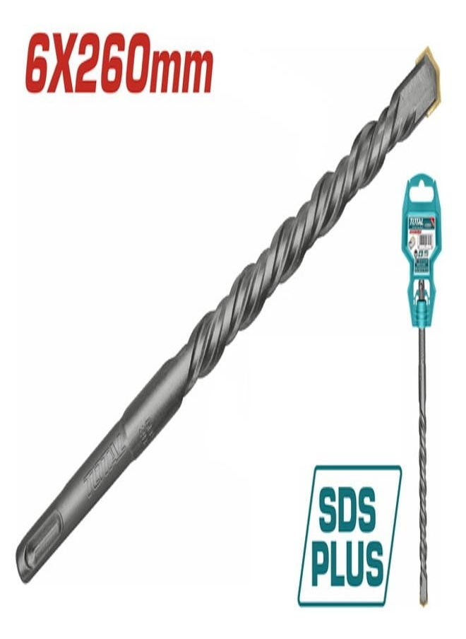 TOTAL Total Sds Plus Drill Bit 6Mm X 260Mm Tac310604 