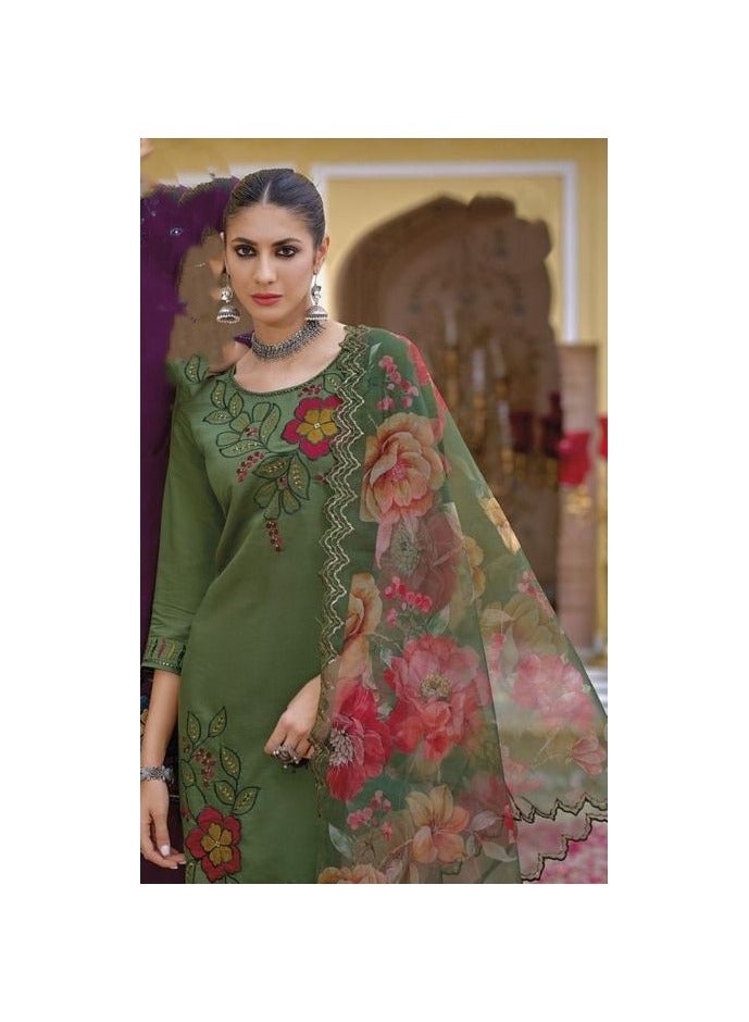 Fully stiched Kurti with pant and Dupatta  - Image 2