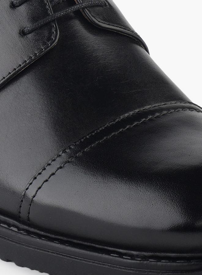 DUCHINI Men Lace-Up Derby Shoes - Image 4