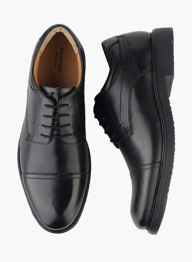 DUCHINI BLACK Men Lace-Up Derby Shoes for Men | Best Price UAE