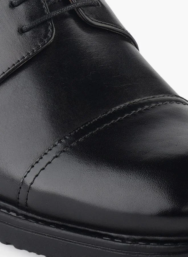DUCHINI BLACK Men Lace-Up Derby Shoes for Men | Best Price UAE
