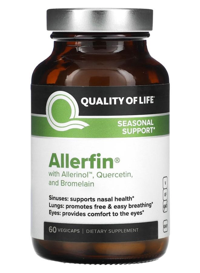 Quality of Life - Allerfin 60 Vegicaps - Image 1