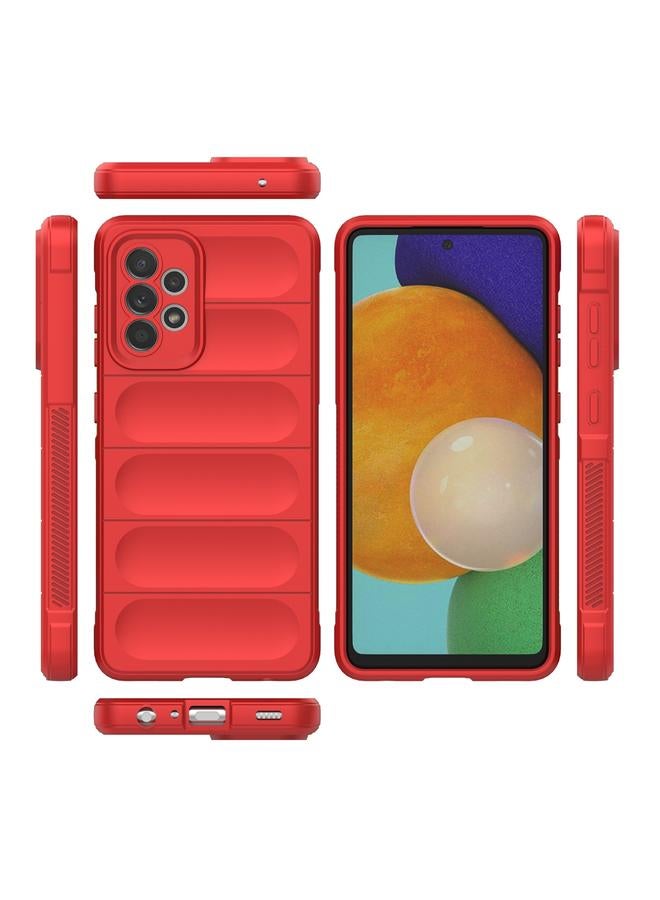 S-TOP Case For Samsung Galaxy A52 5G Magic Shield TPU + Flannel Phone Case - Image 3