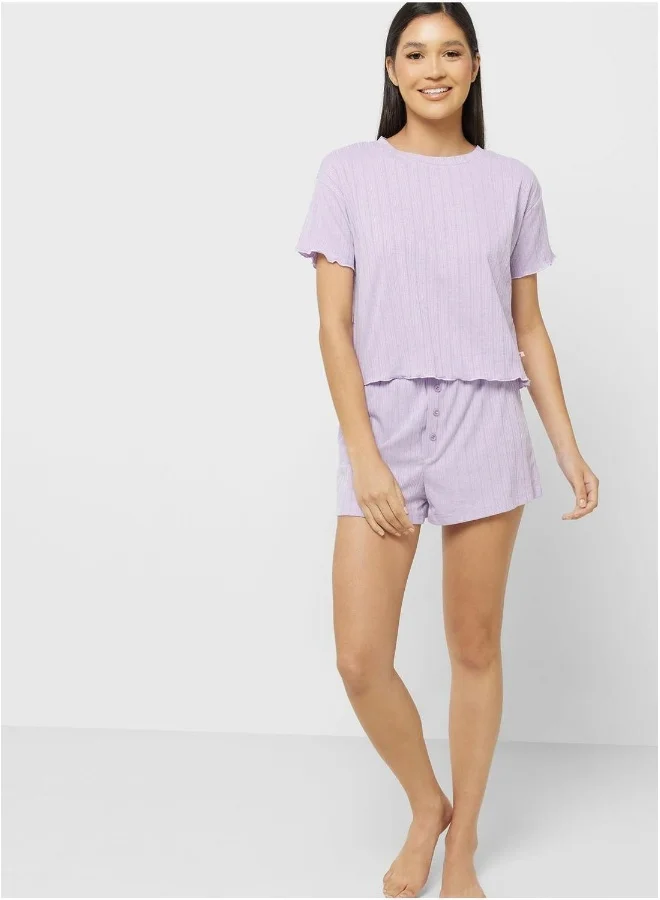 Isla & Evie Active Round Neck Top