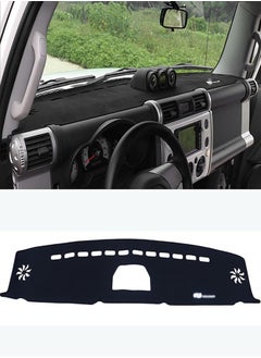 Generic Toyota Fj Cruiser Dashboard Cover. Anti Slip Dashboard Mat For Fj Cruiser 2007-2023 Models, Blackl  - Image 1