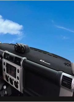 Generic Toyota Fj Cruiser Dashboard Cover. Anti Slip Dashboard Mat For Fj Cruiser 2007-2023 Models, Blackl  - Image 2